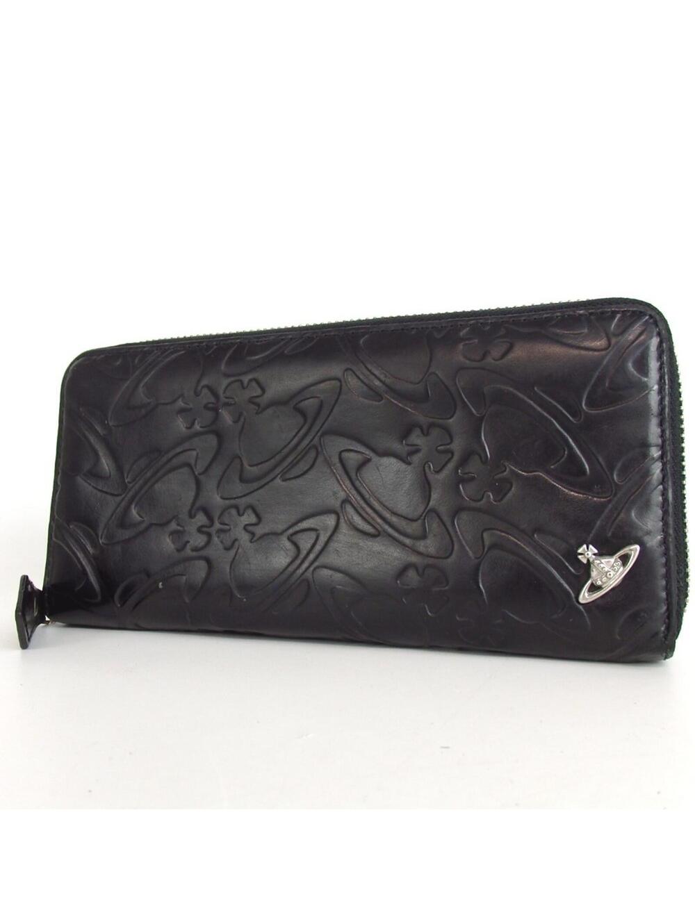 Authentic Vivienne Westwood long wallet leather[Used]